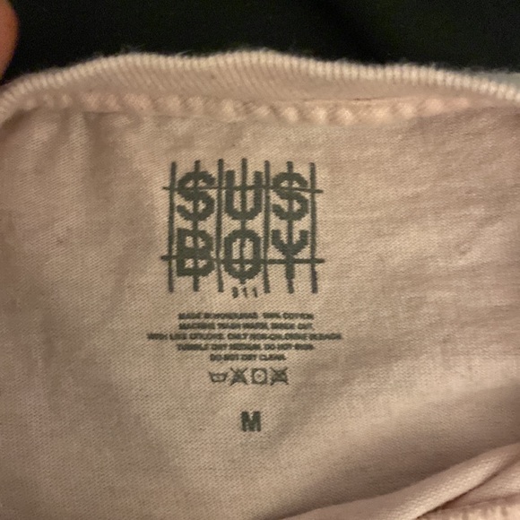 SUS BOY x Lil Peep Anarchy t shirt - Picture 2 of 3